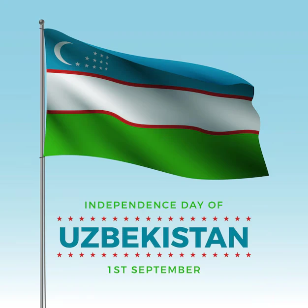 Uzbekistan flag