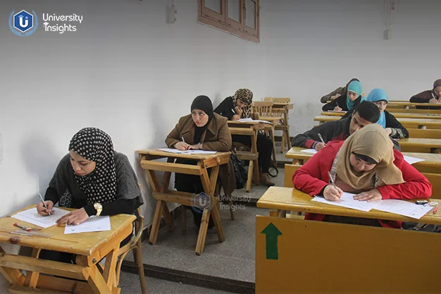 Ain Shams University classroom