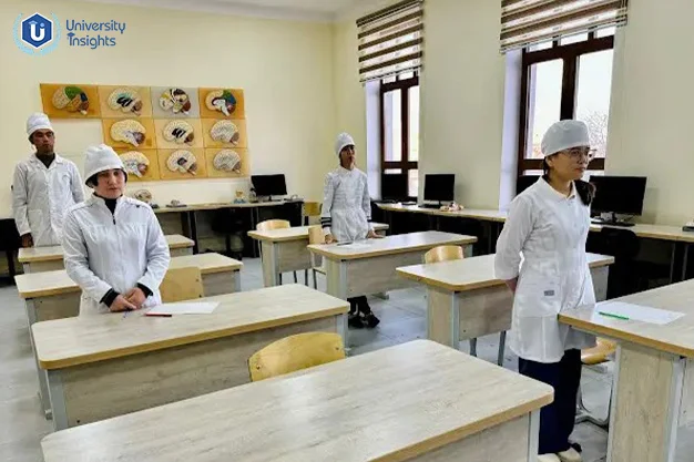 Samarkand State Medical University class room view