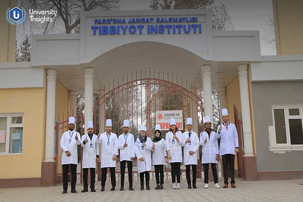 medical students in Fergana Medical Institute of Public Health