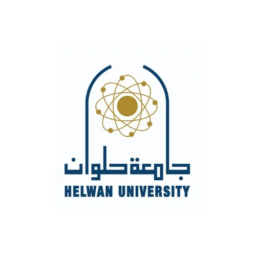 Helwan University logo view