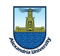 alexandria university logo view