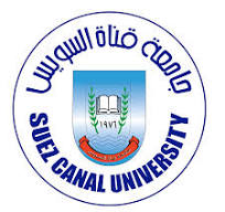 Suez Canal University logo view