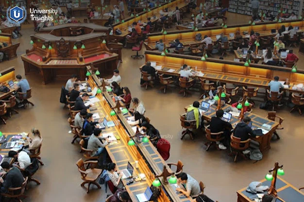 library in Omsk State Medical University