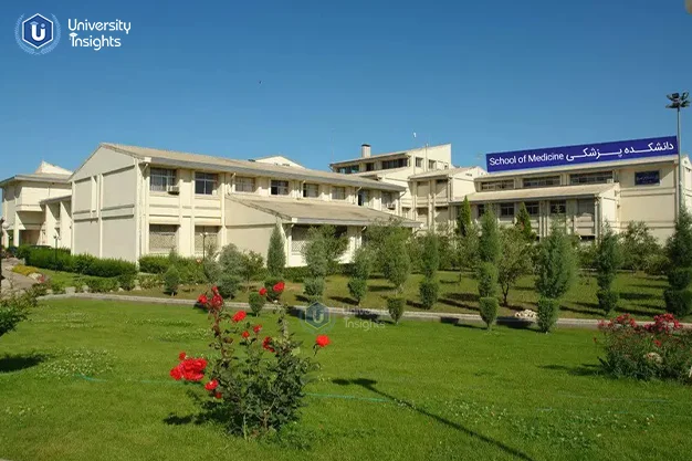 Golestan University campus view