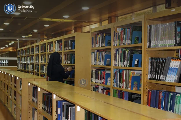 study hall in Shiraz University of Medical Science