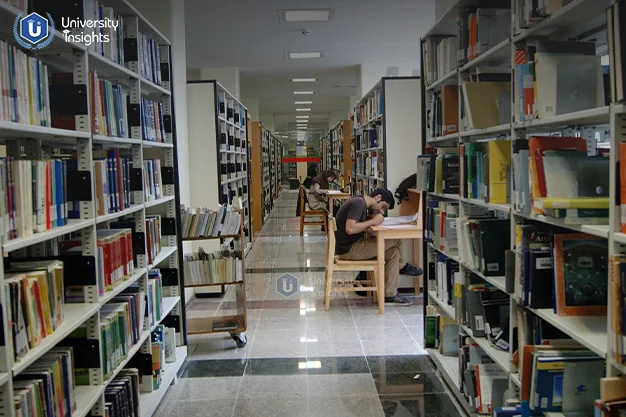 library in Ilam University of Medical Sciences for students