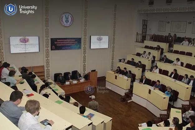 study hall in Kazakh National Medical University