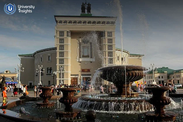 Buryat State University-inside view