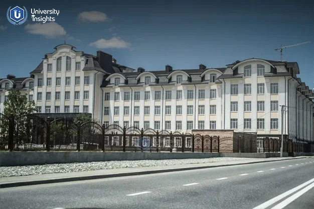 Kadyrov Chechen State University-front view
