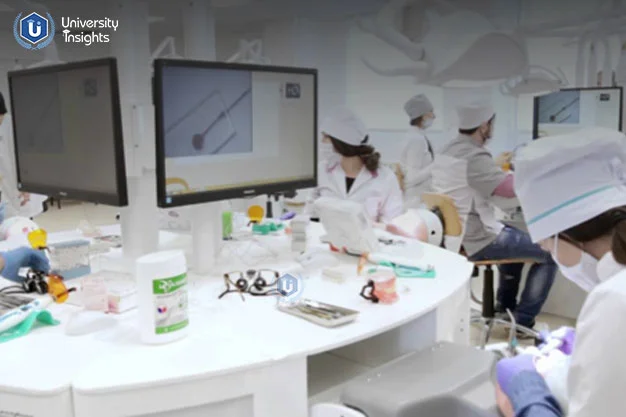 Peoples' Friendship University- students practice lab