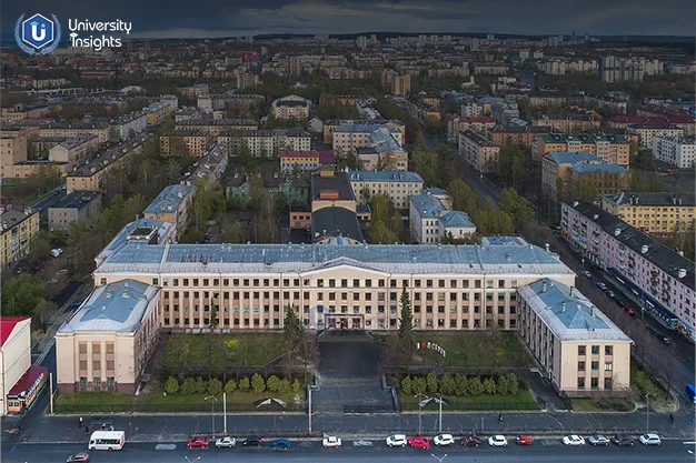 Petrozavodsk State University-sky building view