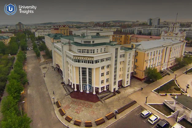 Buryat State University-building view