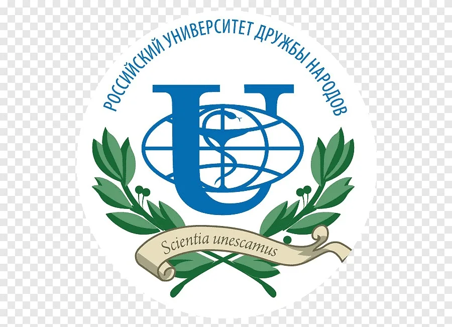 Peoples' Friendship University logo view
