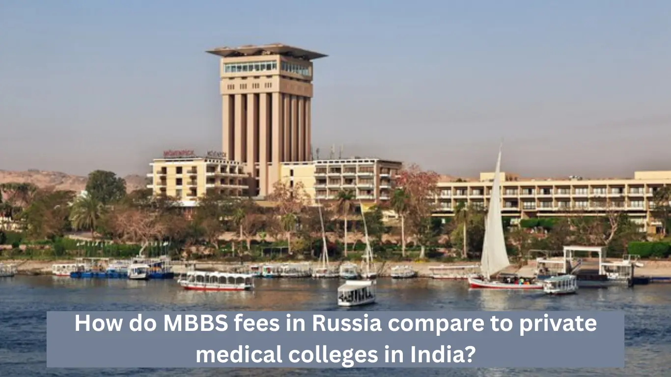 How do MBBS fees in Russia compare to private medical colleges in India?