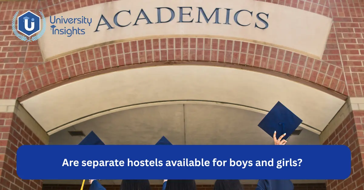 Separate Hostels Available for Boys and Girls - image view