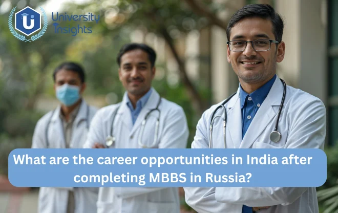 mbbs students image front view-What are the career opportunities in India after completing MBBS in Russia?