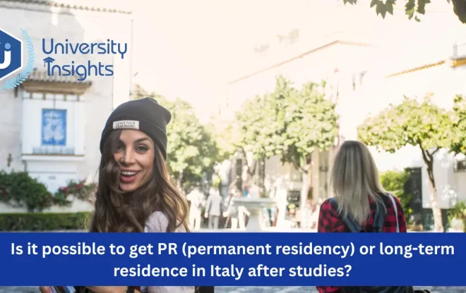 PR in Italy After Studies Possibility